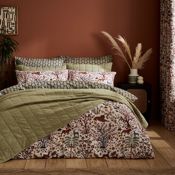 Forest Animals Blackout Eyelet Curtains