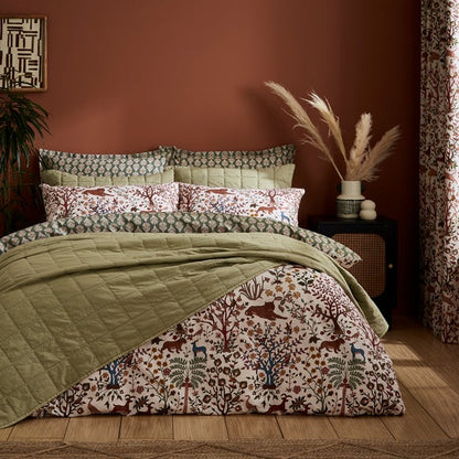 Forest Animals Blackout Eyelet Curtains