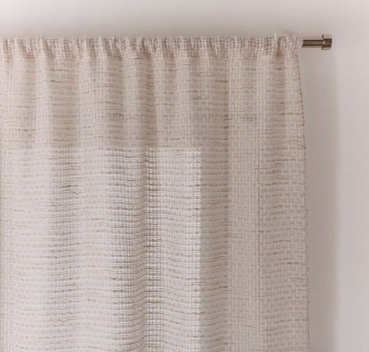Luxe Open Mesh Slot Top Voile Panel