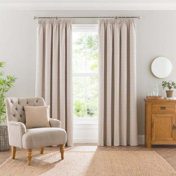 Elmore Blackout Pencil Pleat Curtains