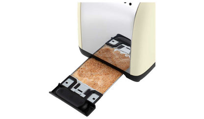 Russell Hobbs Stainless Steel 2 Slice Cream Toaster 26551