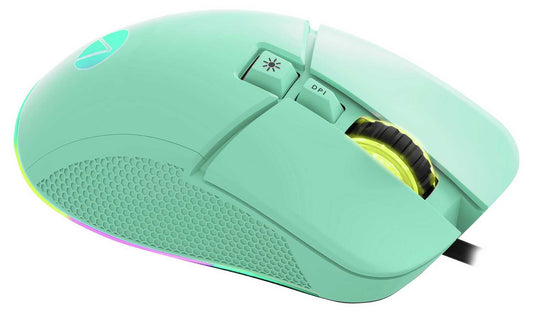 STEALTH Light-Up USB Gaming Mouse - Mint