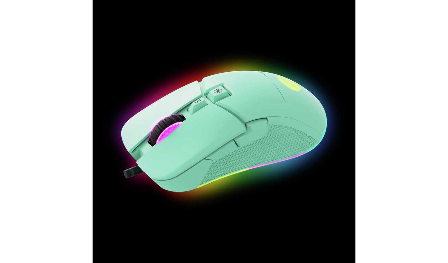 STEALTH Light-Up USB Gaming Mouse - Mint