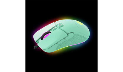 STEALTH Light-Up USB Gaming Mouse - Mint
