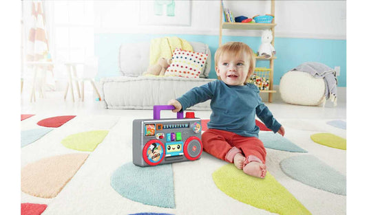 Fisher-Price Laugh & Learn Busy Boombox Learning Toy