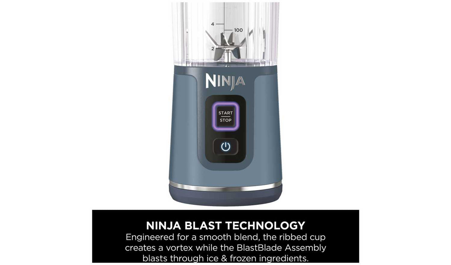 Ninja BC151UKNV Blast Portable Hand Blender - Blue