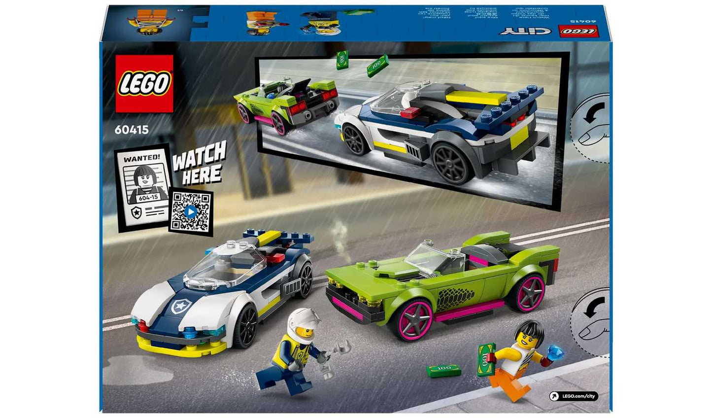 LEGO City Police Car Muscle Car Chase 60415