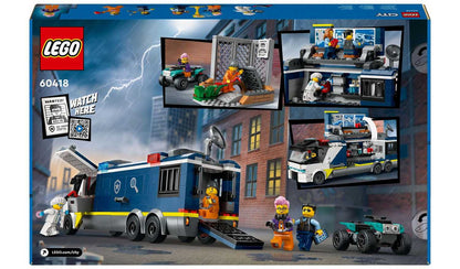LEGO City Police Mobile Crime Lab Truck Toy Set 60418