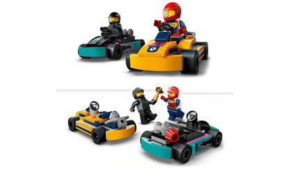 LEGO City Go-Karts and Race Drivers Vehicle Toys Set 60400