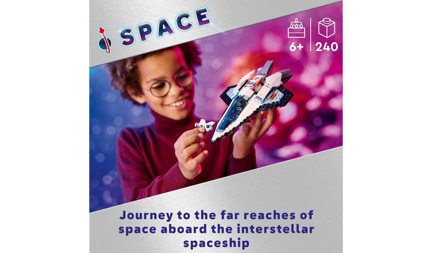 LEGO City Interstellar Spaceship Outer Space Toy Set 60430