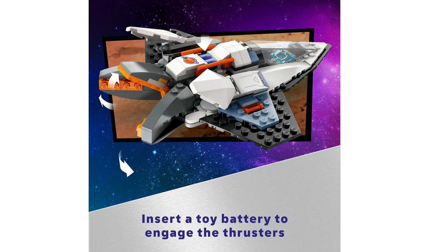 LEGO City Interstellar Spaceship Outer Space Toy Set 60430