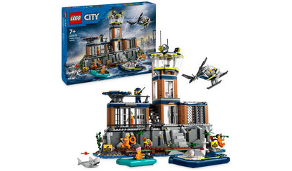 LEGO City Police Prison Island with Helicopter Toy 60419