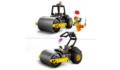 LEGO City Construction Steamroller Vehicle Toy Playset 60401