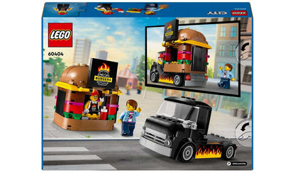LEGO City Burger Van Food Truck Vehicle Toy Set 60404