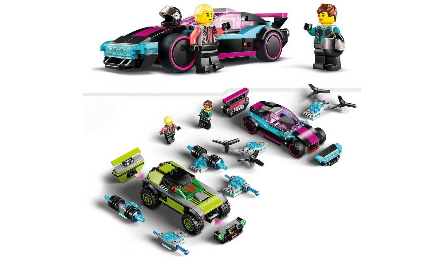 LEGO City Modified Racing Cars 2K DRIVE Toys Set 60396