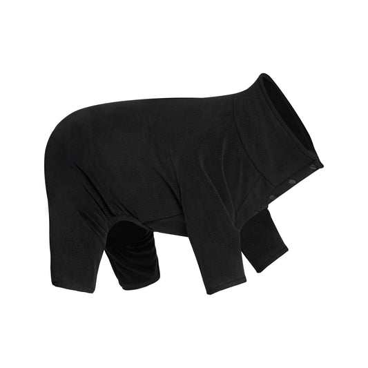 Canada Pooch Stretch Body Warmer Dog Coat Black