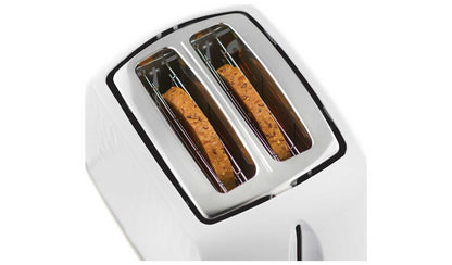 Russell Hobbs Honeycomb 2 Slice White Plastic Toaster 26060