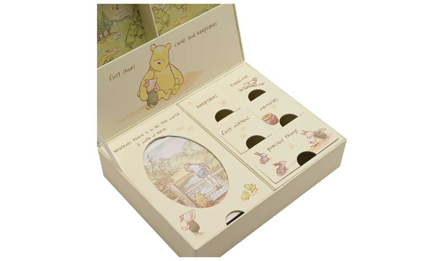 Disney Classic Winnie The Pooh Christmas Keepsake Box