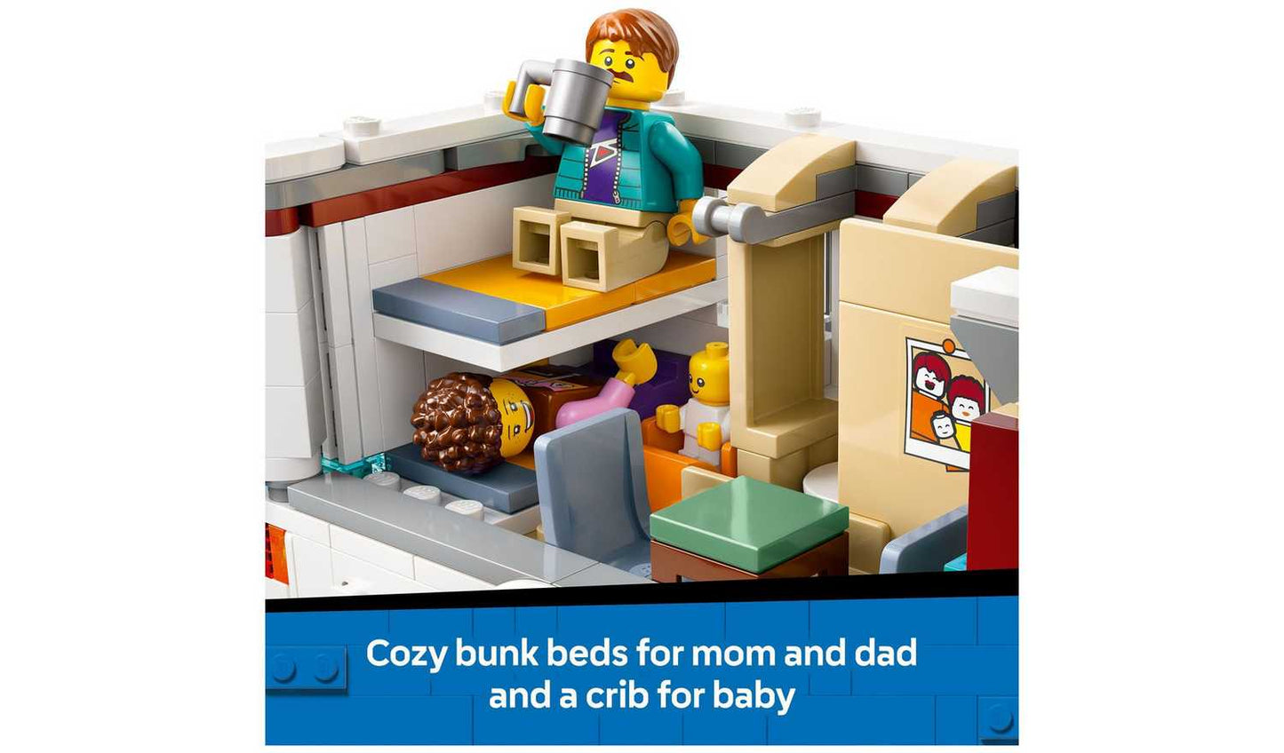 LEGO City Holiday Adventure Camper Van Toy Vehicle Set 60454
