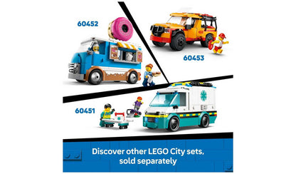 LEGO City Holiday Adventure Camper Van Toy Vehicle Set 60454