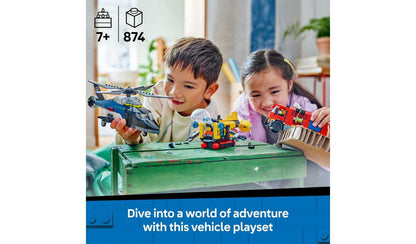 LEGO City Helicopter, Fire Engine & Submarine Remix 60462