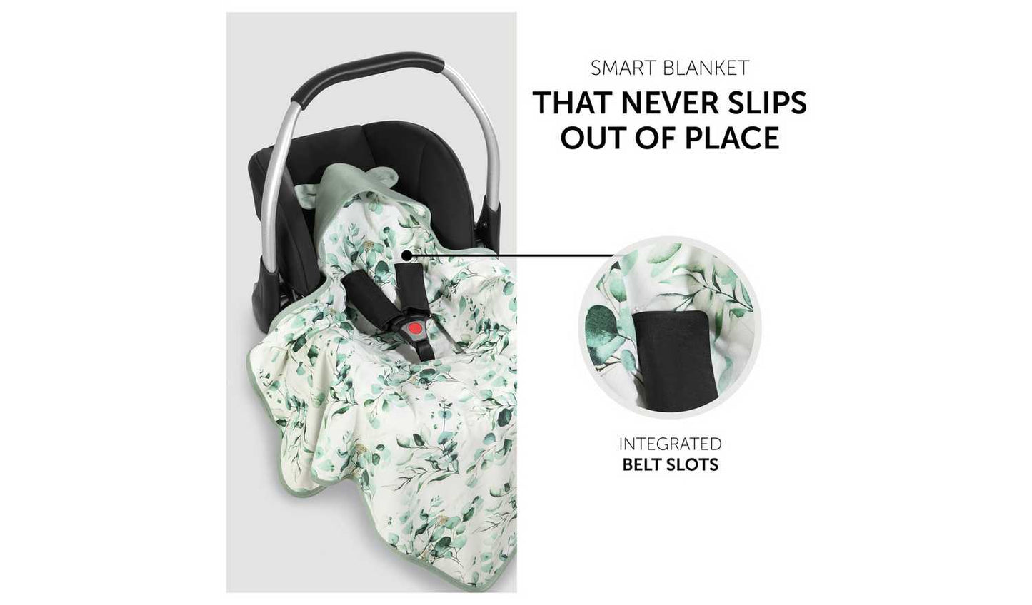 Hauck Snuggle N Dream Blanket - Mint Leaves