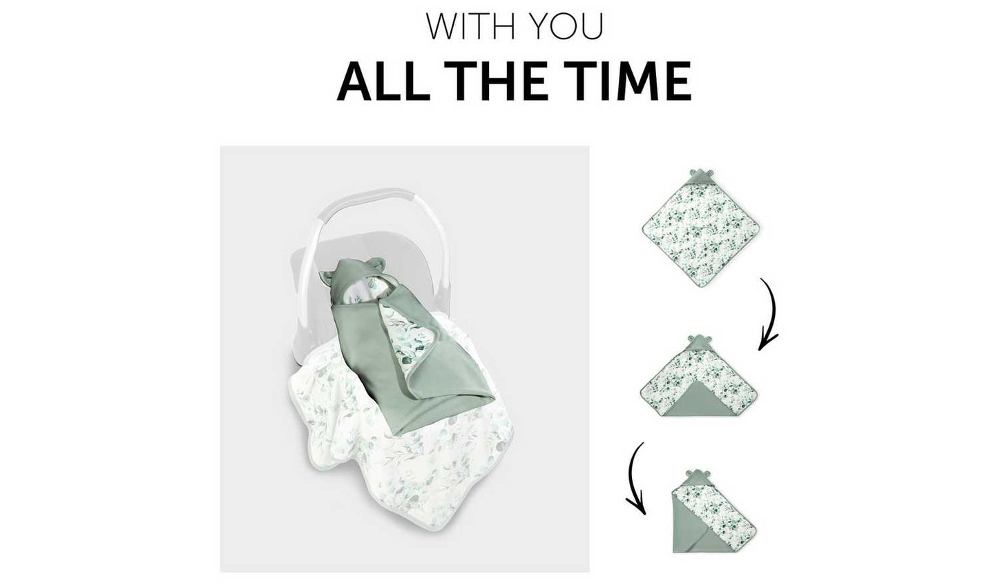 Hauck Snuggle N Dream Blanket - Mint Leaves