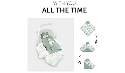 Hauck Snuggle N Dream Blanket - Mint Leaves