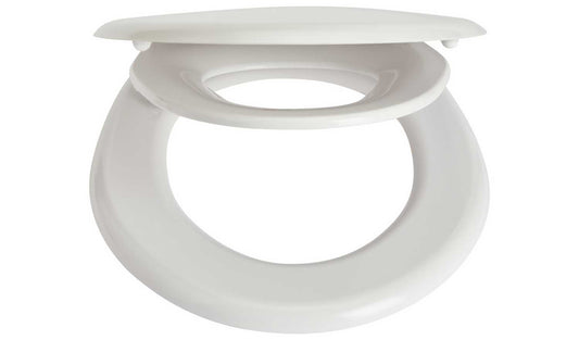 Argos Home Plastic Family Toilet Seat - White