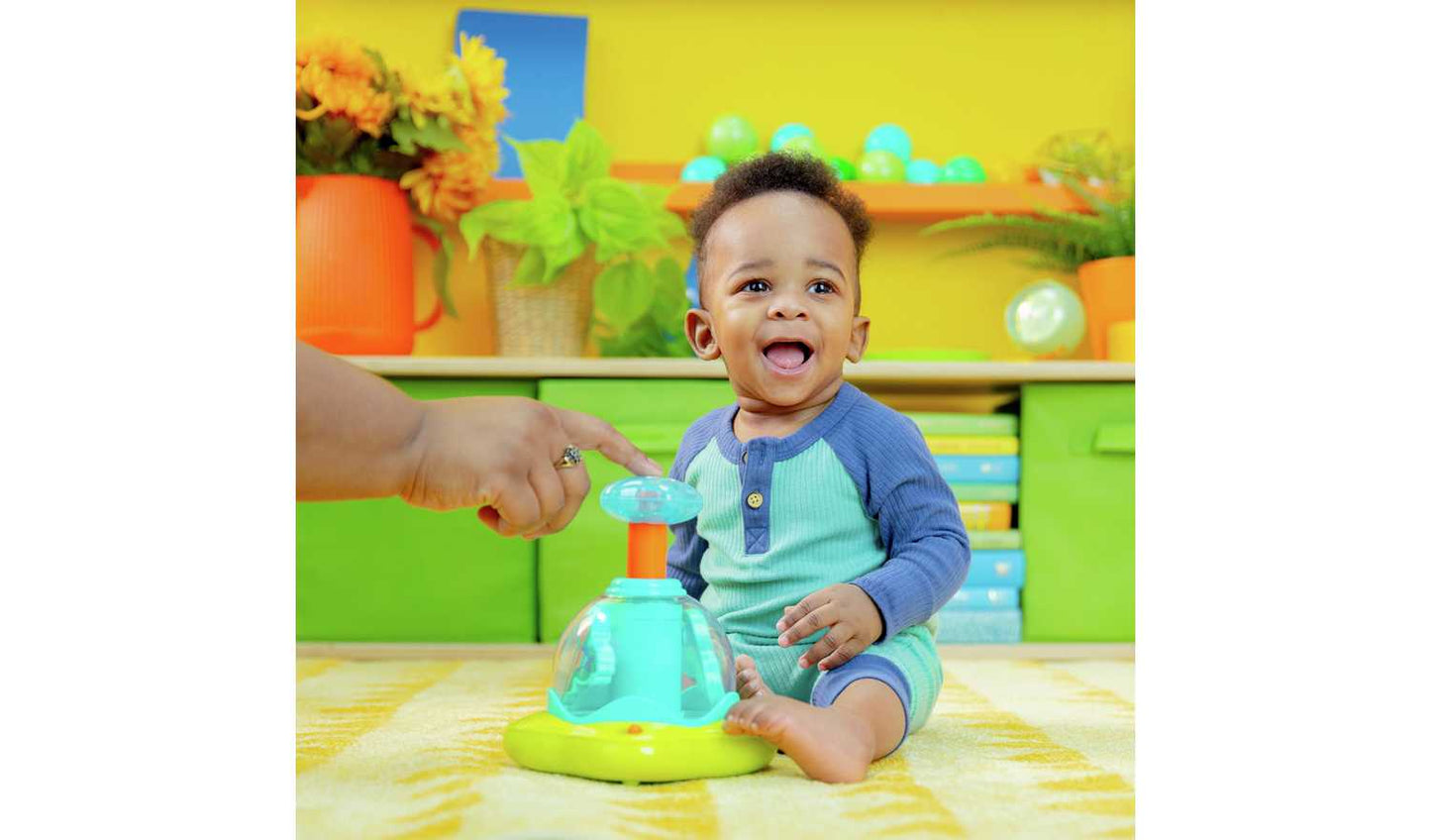 Bright Starts Press and Glow Spinner