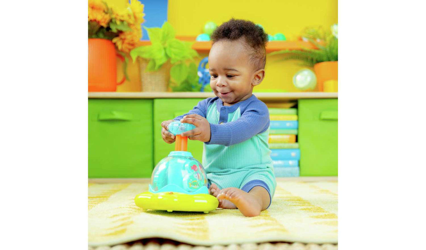 Bright Starts Press and Glow Spinner