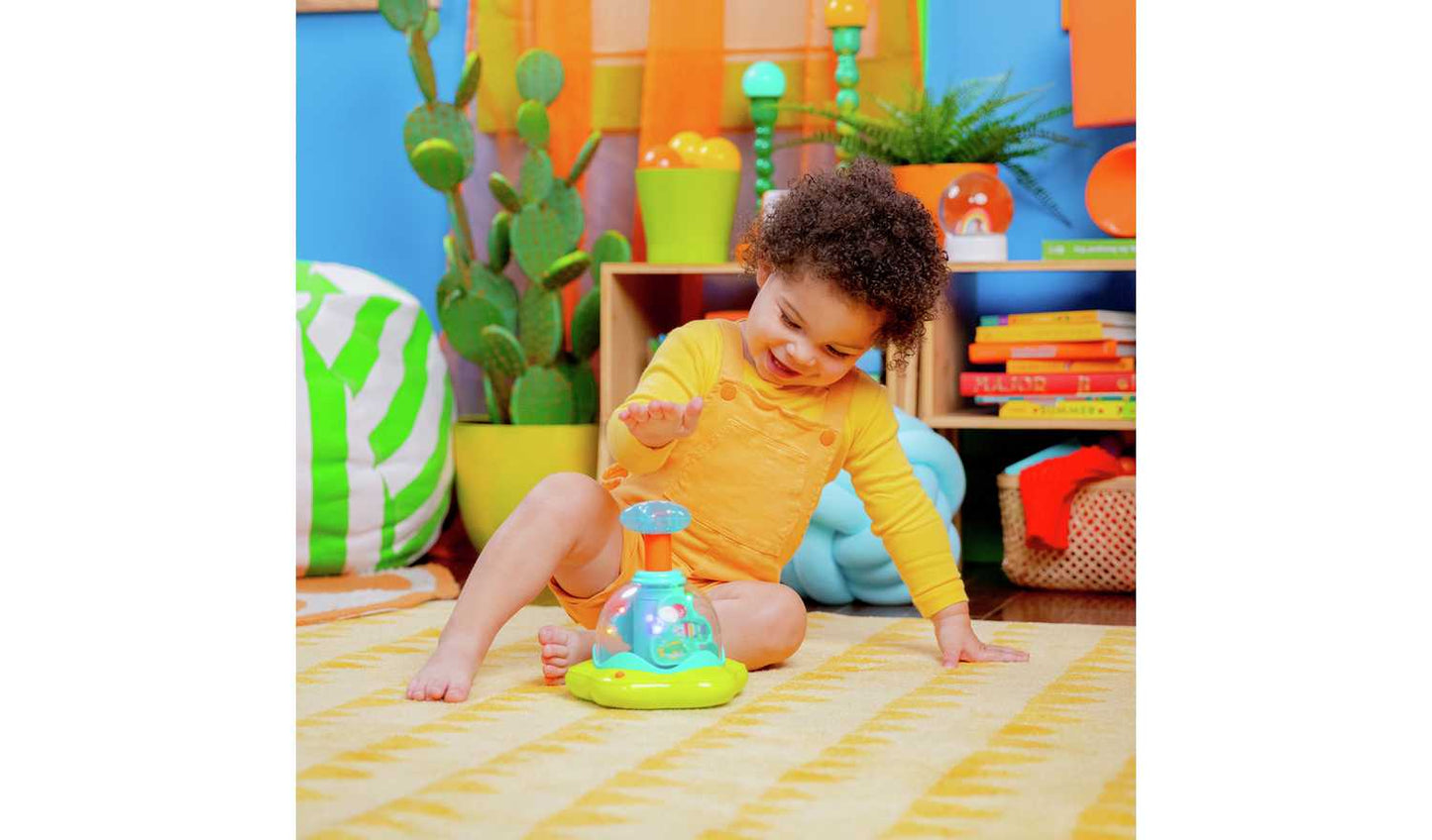Bright Starts Press and Glow Spinner