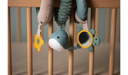 Little Big Friends Baby Spiral Toy -Sensory/Pram/Cot/Teether