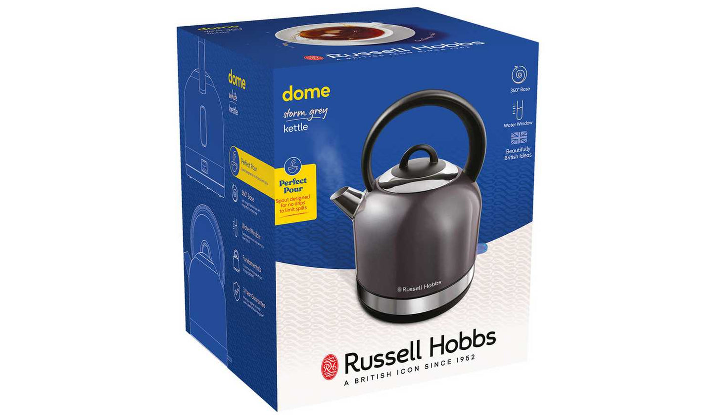 Russell Hobbs Worcester Dome Kettle Grey 23905