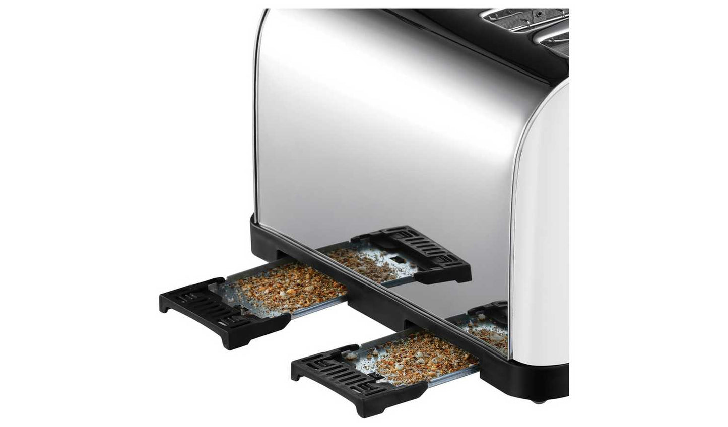 Russell Hobbs Worcester 4 Slice White Toaster 28361