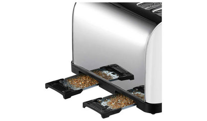 Russell Hobbs Worcester 4 Slice White Toaster 28361