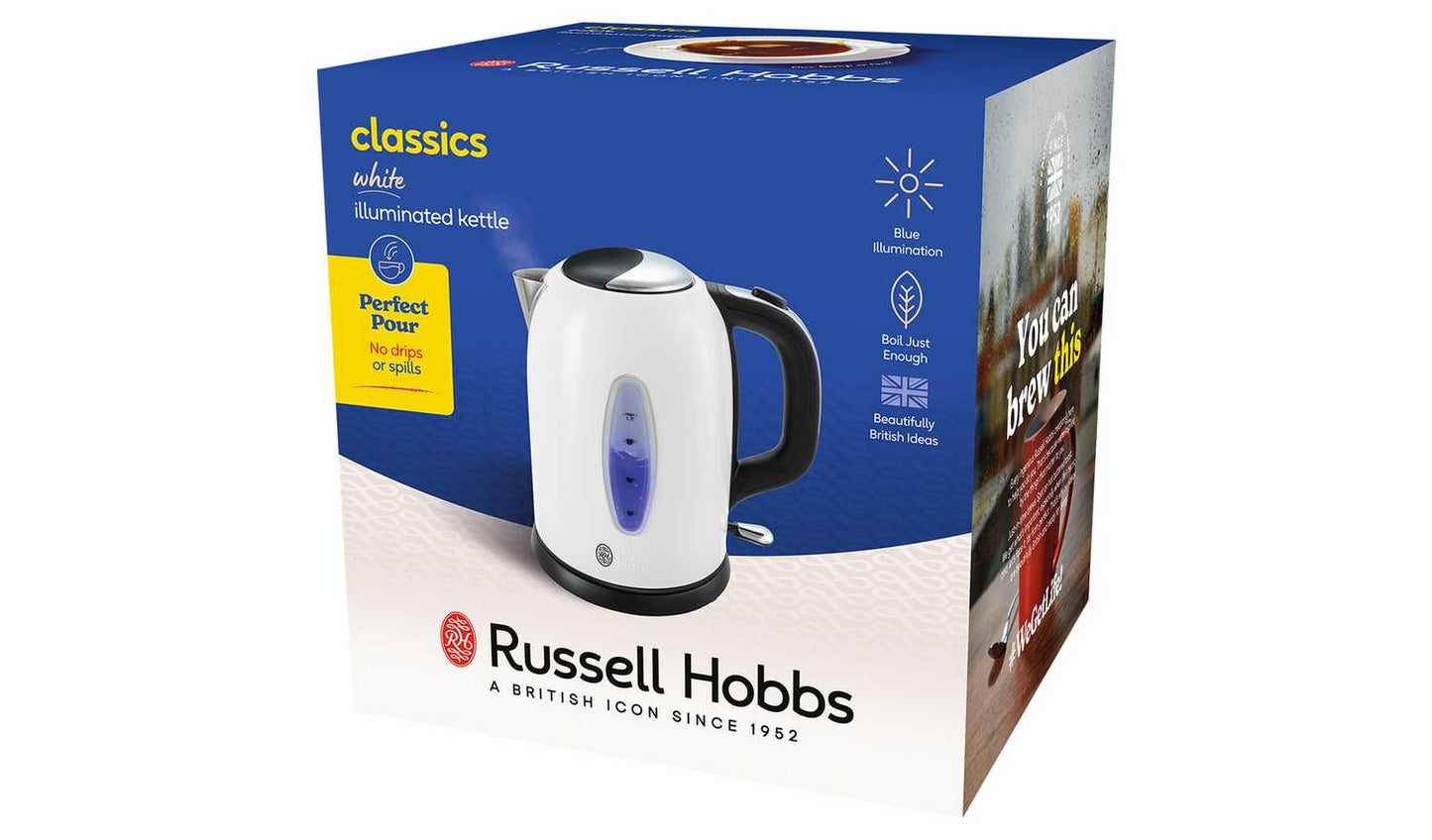 Russell Hobbs Worcester Jug Kettle White 25516