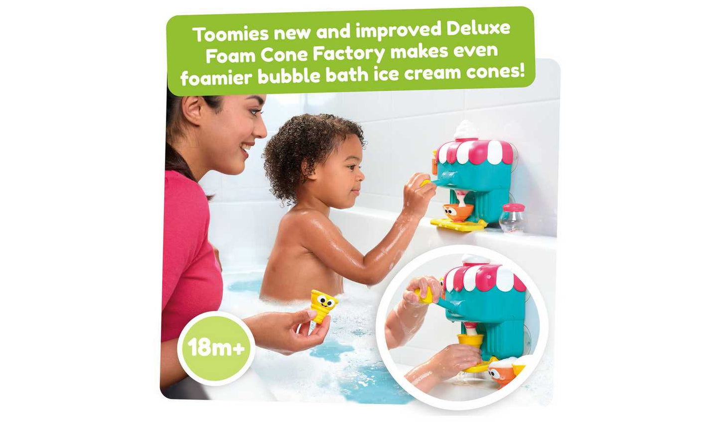 Tomy Toomies Deluxe Foam Cone Factory Bath Toy