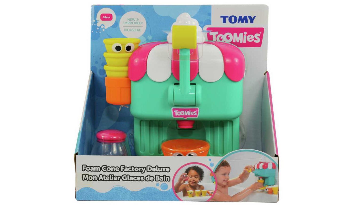 Tomy Toomies Deluxe Foam Cone Factory Bath Toy