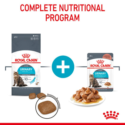 Royal Canin Urinary Care Wet Adult Cat Food In Gravy 48x85g