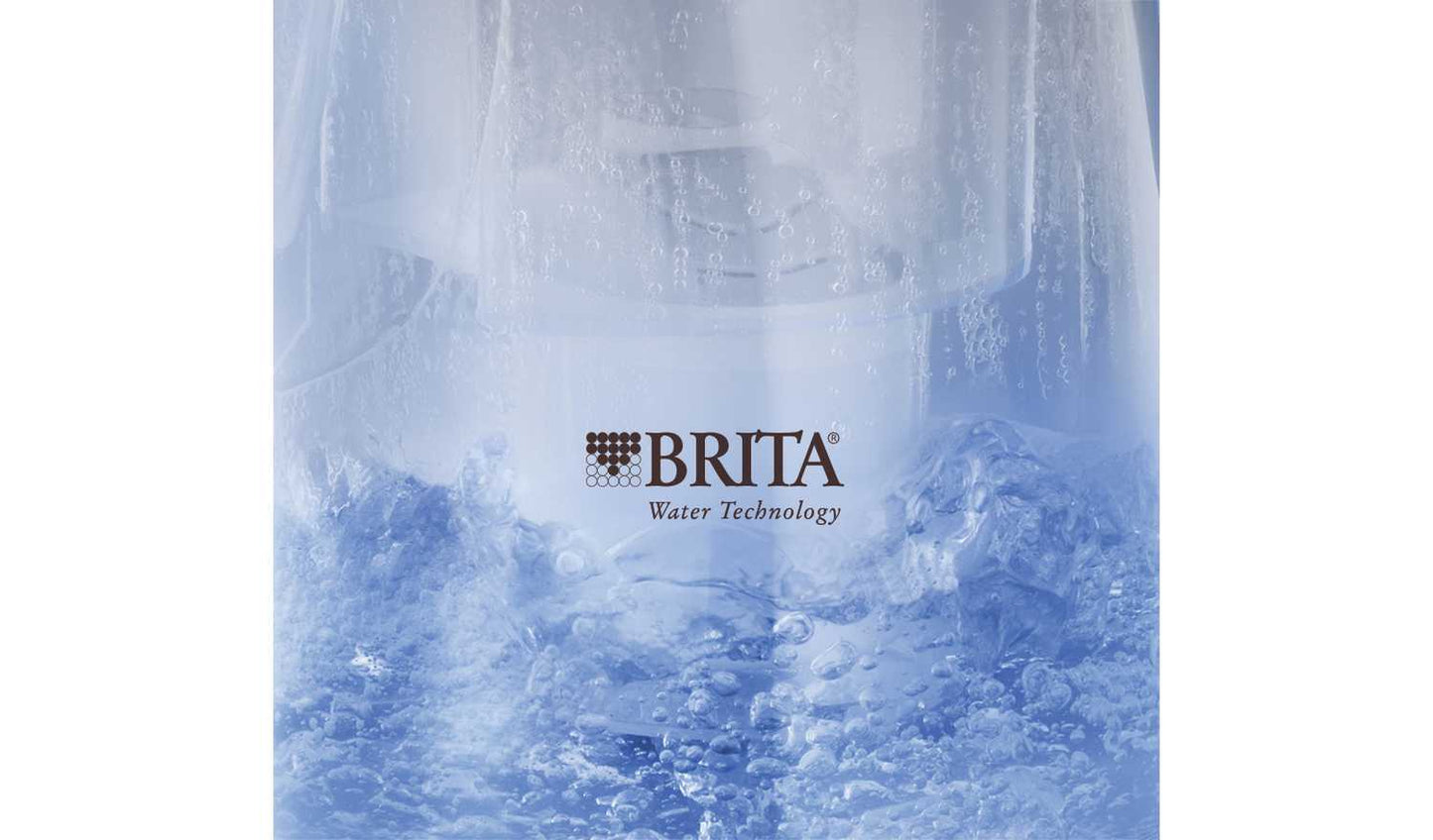 Russell Hobbs Brita Purity Filter Clear Plastic Kettle 22851