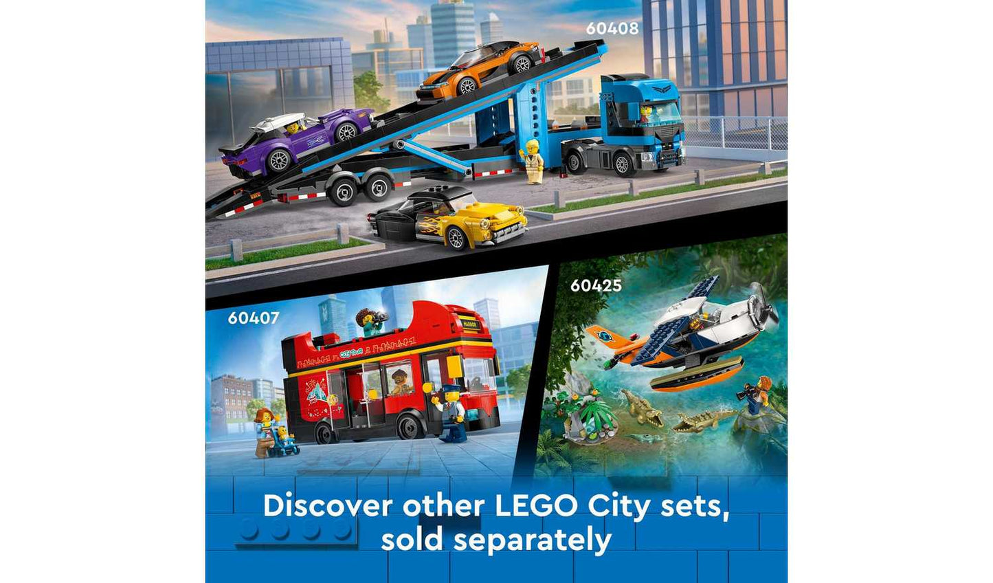 LEGO City Robot World Roller-Coaster Park Creative Toy 60421