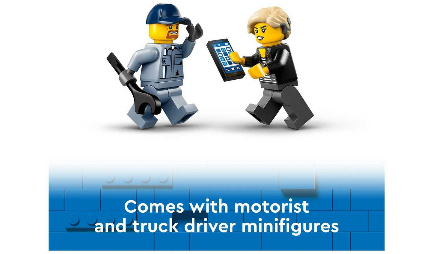 LEGO City Tow Truck and Sports Car Repair Toy Set 60435