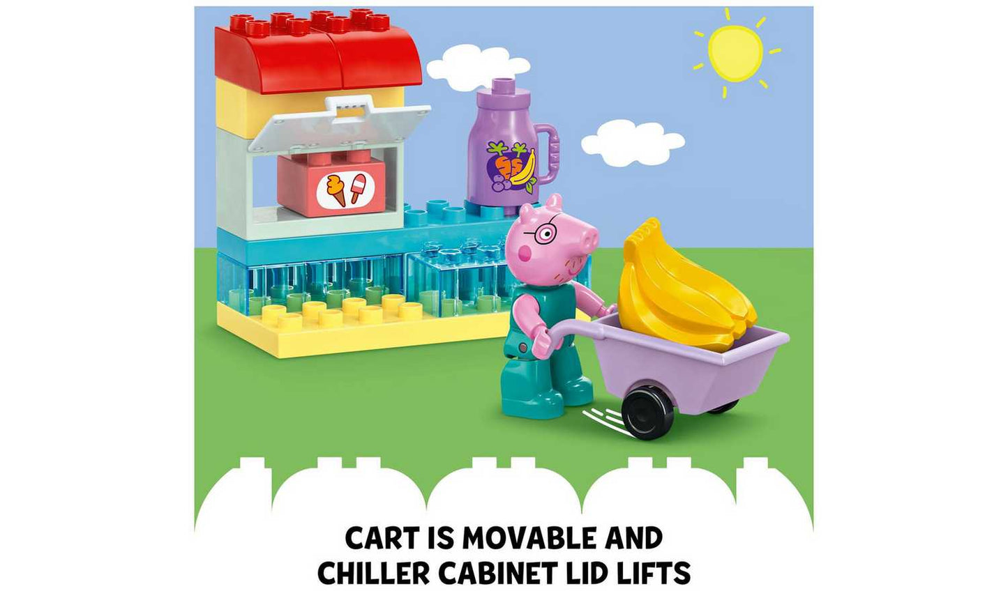 LEGO DUPLO Peppa Pig Supermarket Toy with Figures 10434