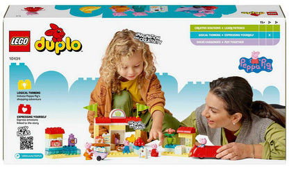 LEGO DUPLO Peppa Pig Supermarket Toy with Figures 10434