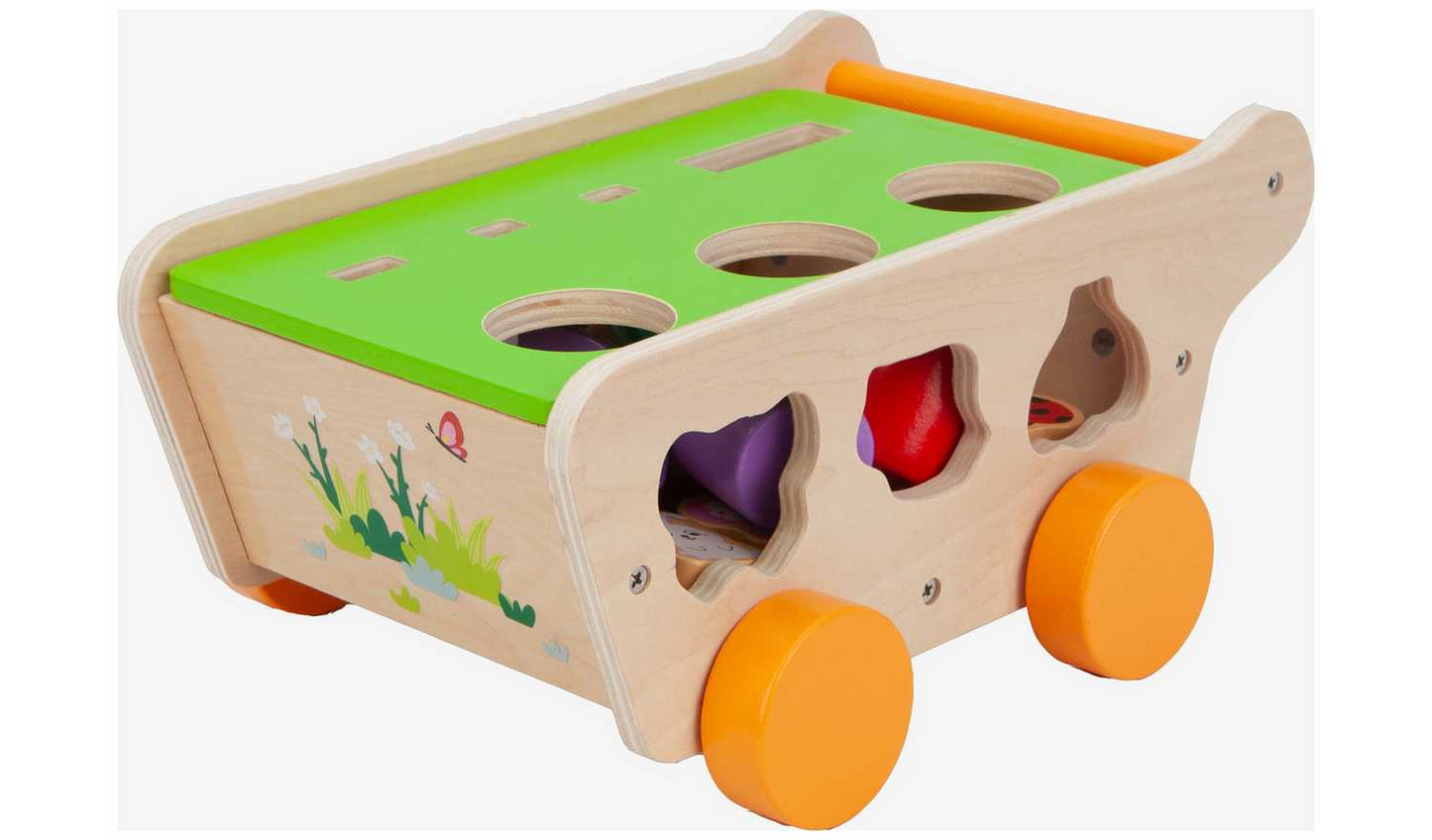 Chad Valley Wooden Gardening Shape Sorter
