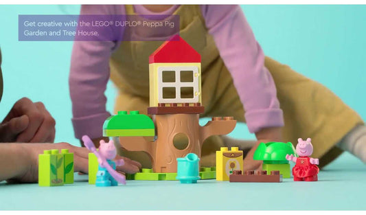 LEGO DUPLO Peppa Pig Garden and Tree House Toddler Toy 10431