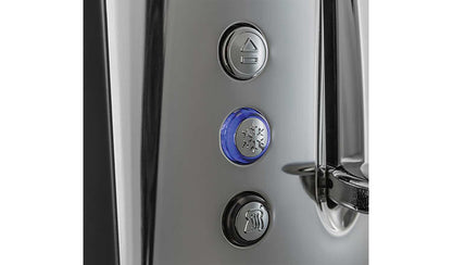 Russell Hobbs Luna 2 Slice Grey Toaster 23221