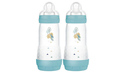 Mam Anti Colic 320ML Bottles 2 Pack - Blue