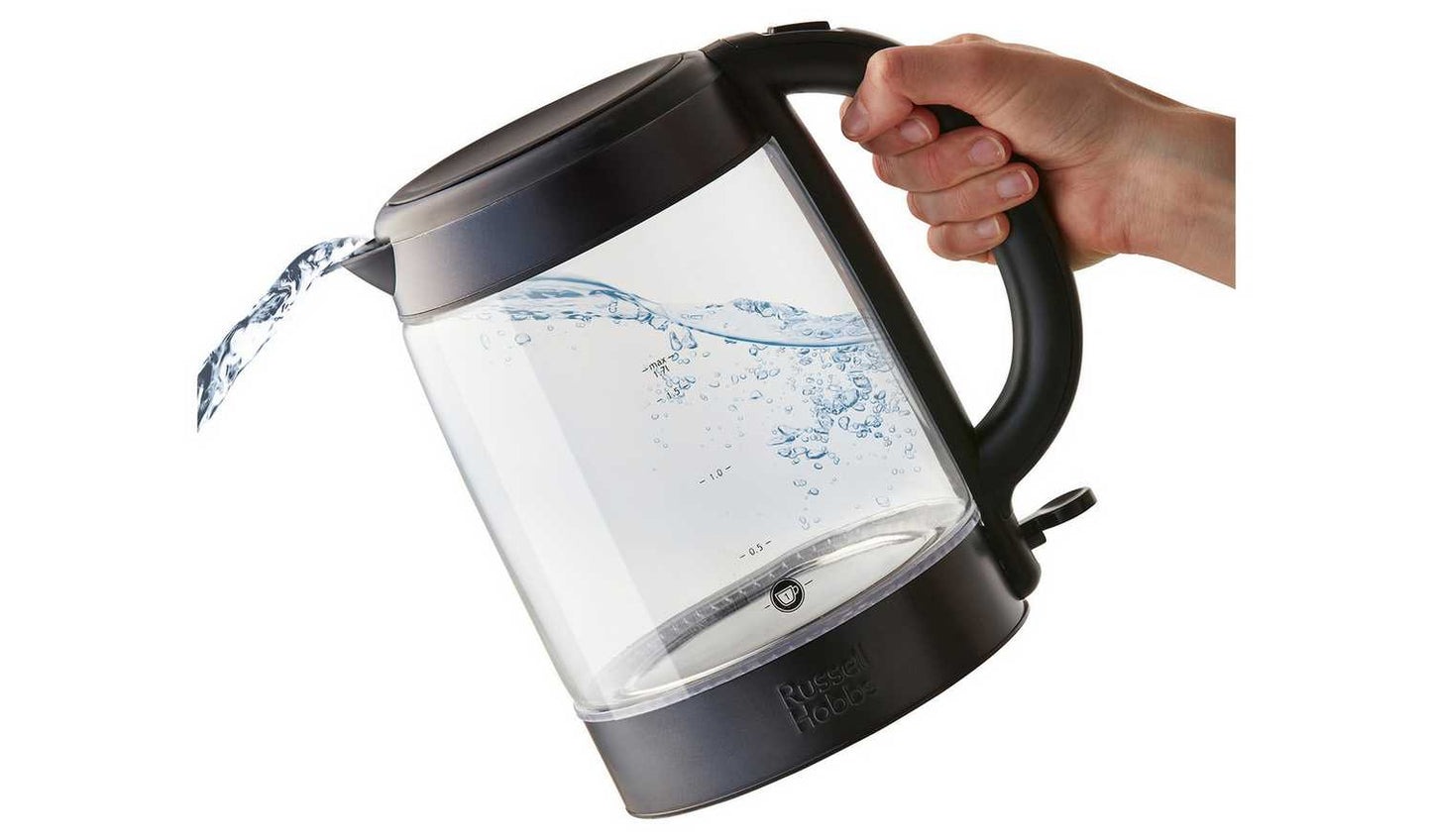 Russell Hobbs Illuminated Matte Black Kettle 27550